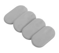 SOESFOUFU Kit de 4 Espaciadores de Asiento de Plástico para Inodoro Reducción de Ruido y Resistencia a Manchas, Adecuado para Baños en Escuelas y Hoteles
