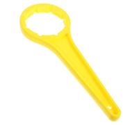 SOESFOUFU Llave para Abrir Tapas de Cubo de Plástico Amarilla, Herramienta Compacta y Portátil para Facilitar el Destape en Diversos Entornos