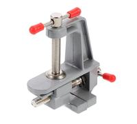 SOESFOUFU Mini Abrazadera de Mesa de Aleación de Aluminio Resistente para Banco de Trabajo Portátil Adecuado para Bricolaje y Manualidades