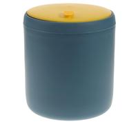 SOESFOUFU Mini Bote de Basura de Plástico Ligero y Diseño Creativo Tapa de Presión para Escritorio Adecuado para Cocina y Sala de Estar