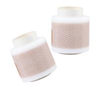 SOESFOUFU Pegatinas de Silicona para Cicatrices Invisibles 2 Piezas Gel Resistente al Agua Protección de Heridas