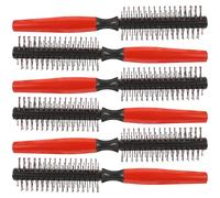 SOESFOUFU Peines de Rodillo Antiestáticos Cabello 6 Unidades, Cepillos Enrollables Ligeros Portátiles para Masaje y Peinado, Ideales para Cabello Rizado y Liso, Cuidado Profesional en Casa