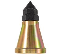 SOESFOUFU Poste de Gato de Tornillo Ajustable - Herramienta de nivelación metálica Puntiaguda con Almohadilla Antideslizante - Soportes de Gato para maquinistas para Ajuste y reparación de