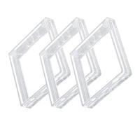 SOESFOUFU Protector de Pared Tipo 86, Caja Adhesiva Transparente Ultrafina Antisalpicaduras para Interruptores de Baño, 3 Unidades, Cubierta Práctica para Enchufes y Calentadores