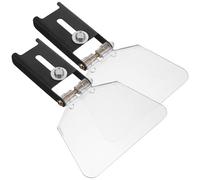 SOESFOUFU Protector Ocular para Amoladora Angular 6 Pulgadas Transparente 2 Piezas Kit de Protección Banco Cubierta Antipolvo Herramienta de Seguridad para Esmeriladora Portátil