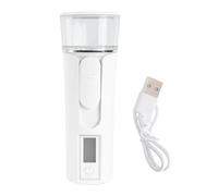 SOESFOUFU Pulverizador Facial Nano Portátil USB 40 Ml Color Claro, Rociador Hidratante de Piel Atomización Fina para Cuidado Facial y Humectante, Adecuado para Uso Diario en Belleza