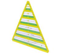 SOESFOUFU Regla de Patchwork Multifuncional de Plástico para Manualidades Tela Regla para Medir y Coser Telas Herramienta DIY para Costura Acolchado y Proyectos Creativos Hexagonal