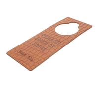 SOESFOUFU Señal de No Molestar y Letrero para Puerta de Habitación Limpia Diseño Reversible para Colgar en Pomo en Hotel