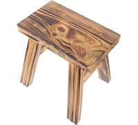 SOESFOUFU Taburete de Madera para Pequeños, Asiento Pequeño para Hogar | Madera, Ligero y Portátil, Bordes Suaves, Fácil de Limpiar, para Habitación Clásica y Decoración