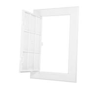 SOESFOUFU Tapa de Acceso para Paneles de Yeso 150x200 Mm, Cubierta Decorativa de Abs Resistente, Panel de Inserción para Reparación y Mantenimiento de Climatización en Techo