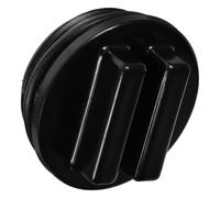 SOESFOUFU Tapón de Piscina roscado de plástico Negro para Mantenimiento de Piscina y Estructura de Piscina, protección contra congelación, diámetro Interior 3,81 cm, tamaño de Rosca Aprox.