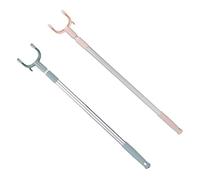 SOESFOUFU Tendedero Retráctil de Aluminio Ajustable Extensible 2 Piezas Accesorios para Exterior para Secar Ropa Diseño Práctico y Resistente