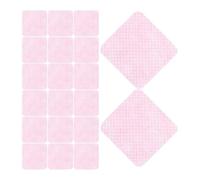 SOESFOUFU Toallitas Quitaesmalte Acrílico de Algodón Rosa, 2 Cajas 200 Piezas, Versátiles Pelusas para Manicure y Uso en Casa