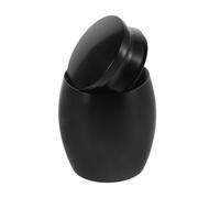 SOESFOUFU Urna pequeña grabable de aleación de Aluminio para Cenizas de Mascotas y Humanos en hogares y Ceremonias, Color Negro