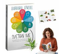 SoeUyd Sustain Me Barbara Oneill, Sustain Me Barbara O'neill, A Herbal Remedies Book, 300 Páginas, Es Adecuado para Aprender Un Estilo de Vida Saludable Y Dar Regalos