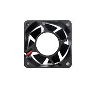 SOEWGAIJI 2 uds DC 5V 12V 24V 60mm 60x60x25mm 6025 Ventilador Enfriador de computadora Manga de Ventilador Axial Ventilador de radiador con rodamiento de Bolas(Color:24V Ball)
