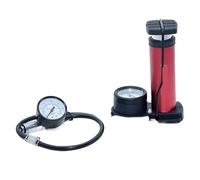 SOEWGAIJI de refrigeración por Agua de la computadora, Fuga de presión de Aire, refrigeración por Agua, radiador, Bloque de Tanque de Agua, manómetro de Aire Doble. L-2P (Color : Red)
