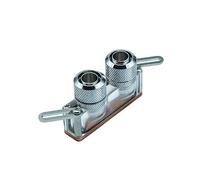 SOEWGAIJI Fuente de alimentación de Bloque de Agua de Cobre Multiusos de 60mm, Placa Base/VGA/Fuente de alimentación de computadora.MS-6KJ (Size : Without Fittings)