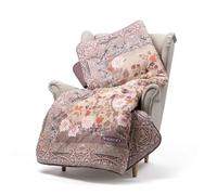 Sof calentado a cuadros caleffi acolchado giava mbar