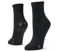 Sof Sole Grip Zone - Calcetines antideslizantes de media caña | Nylon transpirable; Soporte arco, amortig.. talón/punta; Para botas fútbol, deporte; Reduce fatiga