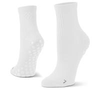 Sof Sole Grip Zone - Calcetines antideslizantes de media caña | Nylon transpirable; Soporte arco, amortig.. talón/punta; Para botas fútbol, deporte; Reduce fatiga