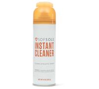 Sof Sole Limpiador Instantáneo Espuma Para Calzado - Restaura Rápida y Efectivamente el Aspecto de los Zapatos, Fórmula Potente y Tapa de Cepillo Para una Limpieza Completa, 200ml, Blanco/Naranja