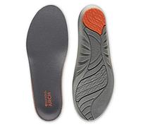 Sof Sole Plantillas de espuma de alto rendimiento de arco alto para hombre, Gris, 11-12.5
