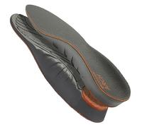Sof Sole Plantillas de espuma de alto rendimiento de arco alto para hombre, Gris, 9-10.5