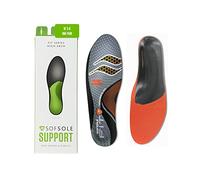 Sof Sole Plantillas unisex FIT Support de espuma de longitud completa para zapatos, Gris, Women's 15-16/Men's 13-14