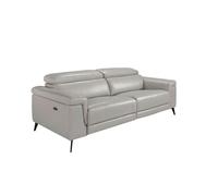 Sofá 3 plazas tapizado piel vacuno modelo 6108 angel cerdá s.l