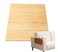 Sofa Arm Tray - Wooden Side Holder for Living Room | Couch Armrest Side Tray with Compact Design, Dining Snack Coffee Drinks Phones Remote Controls Storage, Bedroom Office Apartment Home Accessory