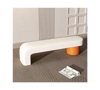 Sofá Banco otomano de piel sintética, tapizado, extremo de la cama, sofá, reposapiés, taburete de entrada, taburete rectangular para cambiar zapatos, taburete moderno para dormitorio Cambiar Zapatos