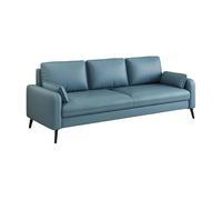 Sofá biplaza de tela de tecnología moderna, sillón de 2 plazas para dormitorio, sala de estar, oficina, jardín, patio, pequeño y elegante