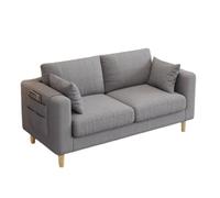 Sofá biplaza, sofá compacto de 2 plazas para sala de estar, dormitorio y espacios pequeños