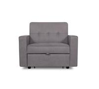 Sofá cama 1 plaza soren gris 110 x 91,5 x 88 cm 110 cm