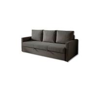 ECCOX Sofá Cama Alta Gama 3 Plazas Eden (Grafito)