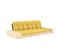 Sofá cama Base con caja lateral Black Night/514 Honey