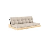Sofá cama Base Negro Noche/747 Beige
