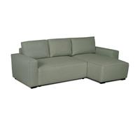 Sofá-cama chaise longue budwing jade verde - 4 plazas - 239x135x91 cm