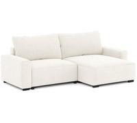 Sofá-cama chaise longue budwing lauren beige - 4 plazas - 269x158x96 cm