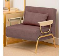 Sofá cama convertible 3 en 1 con tela de lino, respaldo ajustable, diseño fácil de limpiar para el hogar u oficina