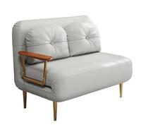 Sofá cama convertible ajustable con 6 posiciones, muebles que ahorran espacio para sala de estar y oficina, comodidad y estilo versátiles, ideal para espacios pequeños