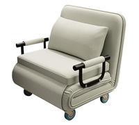 Sofá cama convertible, reclinable ajustable con fundas extraíbles lavables, sofá plegable compacto para espacios pequeños, ideal para leer y trabajar