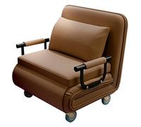 Sofá cama convertible, reclinable ajustable con fundas extraíbles lavables, sofá plegable compacto para espacios pequeños, ideal para leer y trabajar