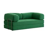 Sofá cama convertible, sofá cama modular plegable de pana con respaldo de almohada y reposabrazos para sala de estar, dormitorio, salón,