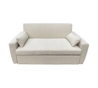 Sofá cama de pana beige 2 plazas matt