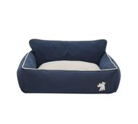 Sofá cama extragrande para perro, almohadilla para sofá pequeño y mediano | Camas rectangulares suaves y calmantes para perros con refuerzos, caseta ortopédica, sofá cálido para mascotas, nido de gato