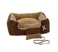 Sofá cama extragrande para perro, almohadilla para sofá pequeño y mediano | Camas rectangulares suaves y calmantes para perros con refuerzos, caseta ortopédica, sofá cálido para mascotas, nido de gato