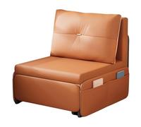 Sofa Cama Individual de Una Plaza Tejido Resistente a Los Arañazos de Los Gatos Silla Cama Respaldo para Leer Diseño Ergonómico Ideal para Despachos, Estudios y Balcones(B,205 * 60 * 70cm)