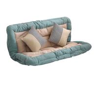 Sofá cama Lazy Silla de suelo con 2 almohadas, sofá reclinable ajustable de 5 posiciones, tela tecnológica, no es necesario usar contra una pared para jugar, jugar y jugar